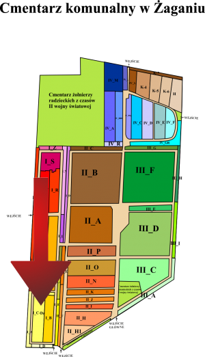 Brak mapy sektorowej