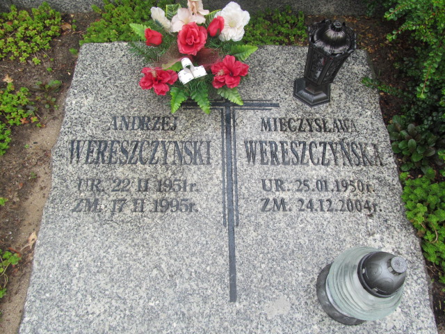 Mieczysława Wereszczyńska 1950 Żagań - Grobonet - Wyszukiwarka osób pochowanych