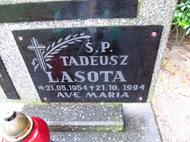 Tadeusz Lasota 1954 Żagań - Grobonet - Wyszukiwarka osób pochowanych