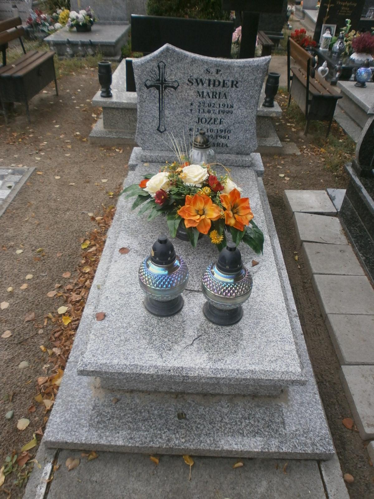 Maria Świder (z eksh.) 1918 Żagań - Grobonet - Wyszukiwarka osób pochowanych