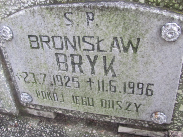 Grób Bronisław Bryk