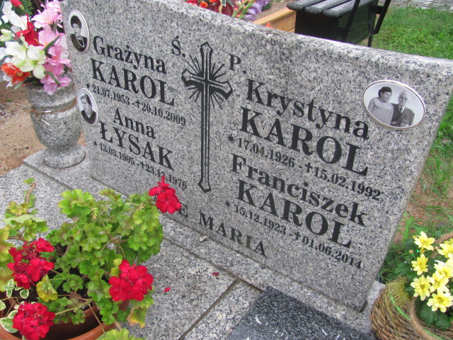 Franciszek Karol 1923 Żagań - Grobonet - Wyszukiwarka osób pochowanych