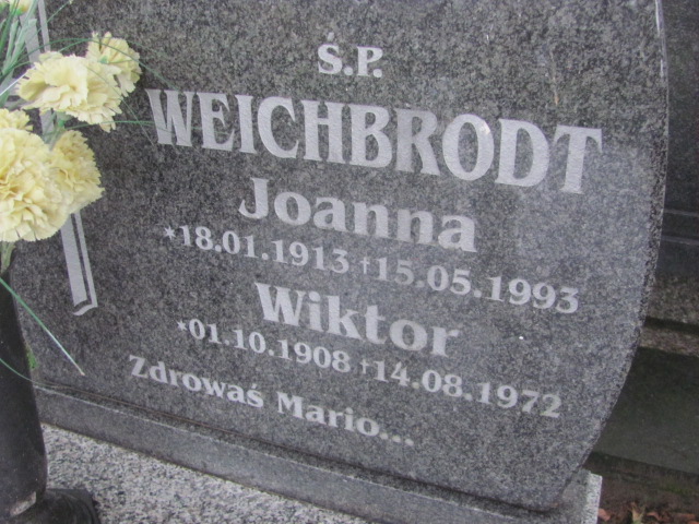 Joanna Weichbrodt 1913 Żagań - Grobonet - Wyszukiwarka osób pochowanych