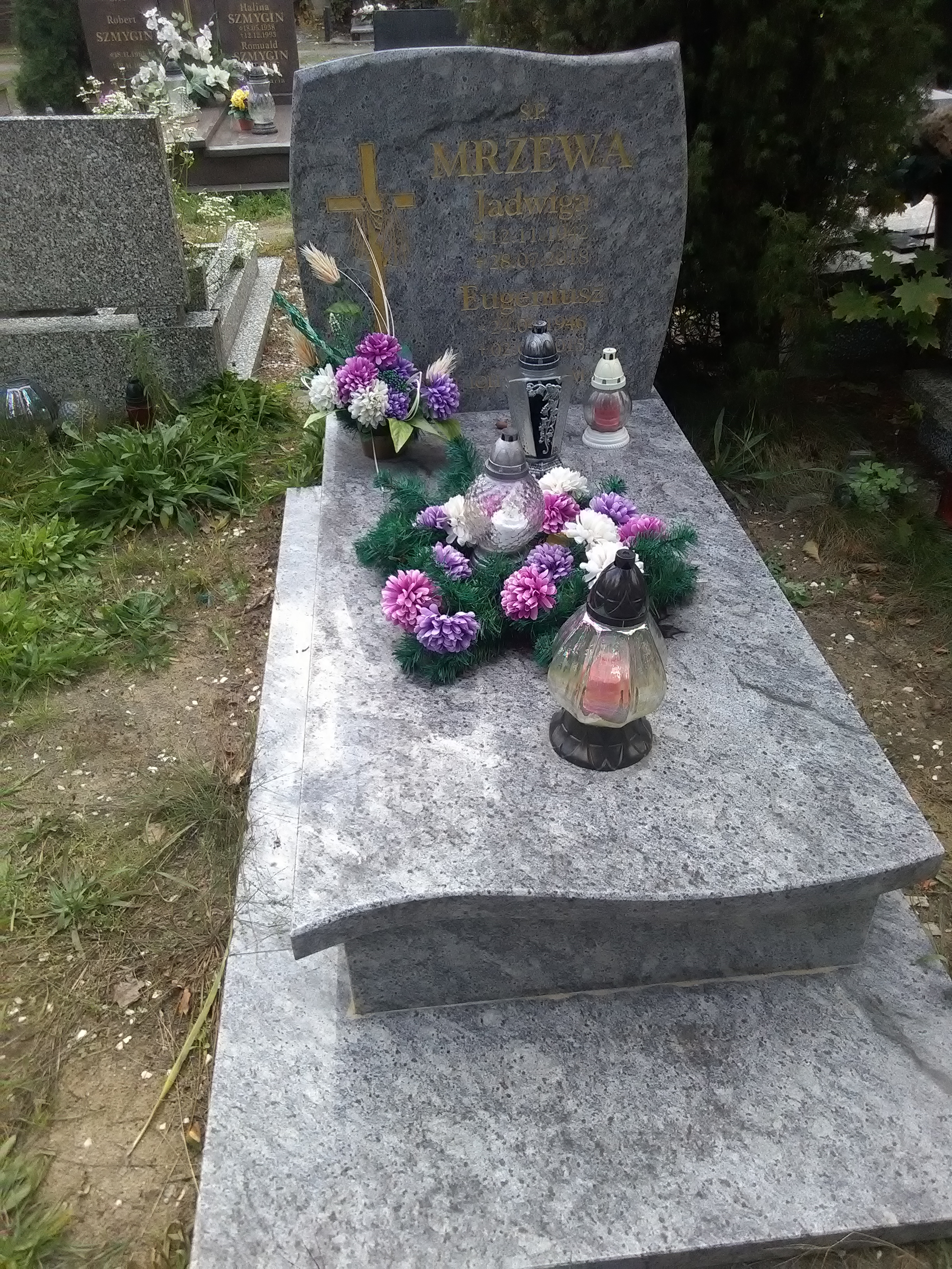 Grób Eugeniusz Mrzewa