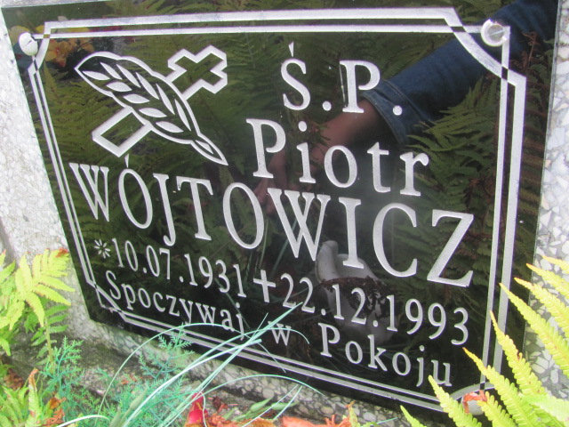 Piotr Wójtowicz 1931 Żagań - Grobonet - Wyszukiwarka osób pochowanych