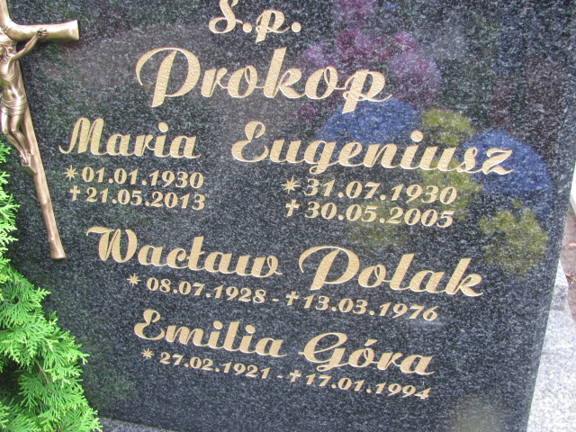 Maria Prokop 1930 Żagań - Grobonet - Wyszukiwarka osób pochowanych