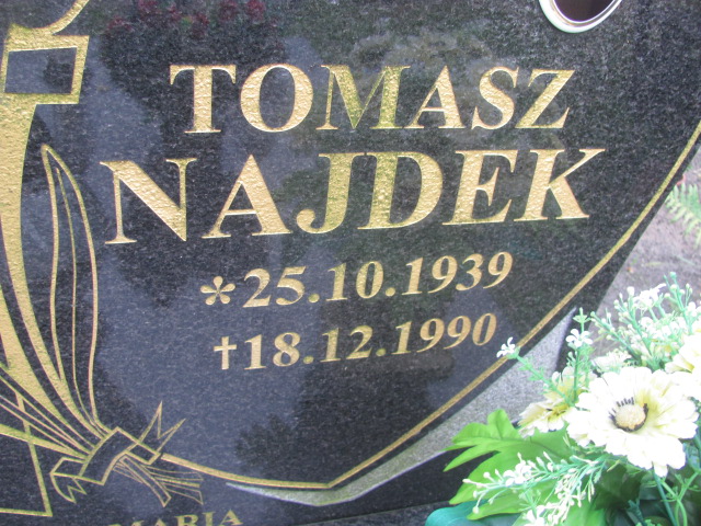 Grób Tomasz Najdek