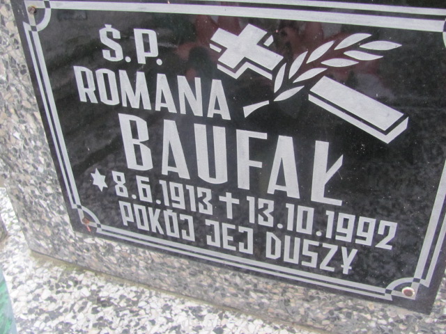 Grób Romana Baufał