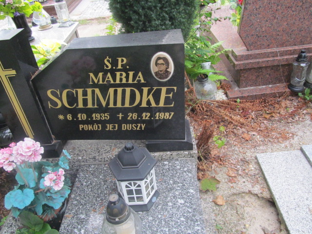 Maria Schmidke 1935 Żagań - Grobonet - Wyszukiwarka osób pochowanych