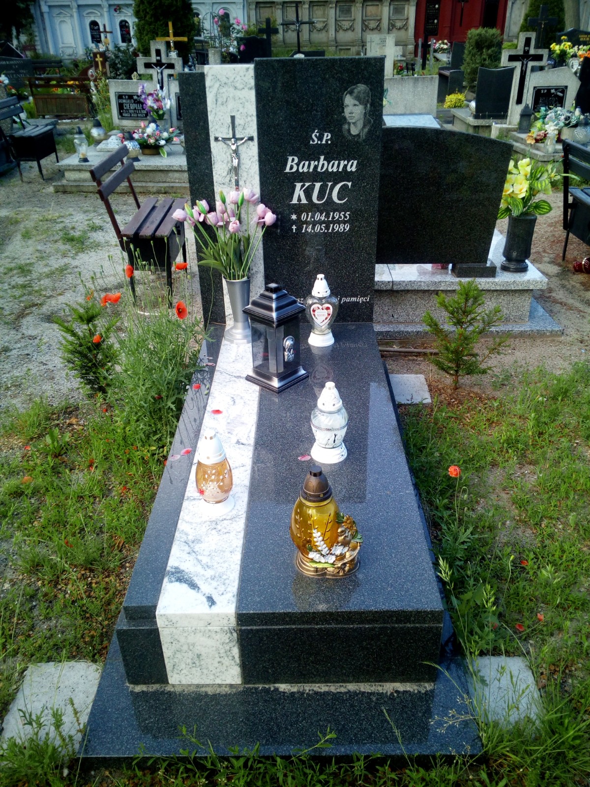 Barbara Kuc 1955 Żagań - Grobonet - Wyszukiwarka osób pochowanych
