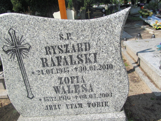 Zofia Wałęsa 1916 Żagań - Grobonet - Wyszukiwarka osób pochowanych