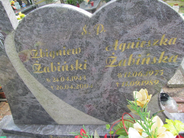 Grób Zbigniew Żabiński