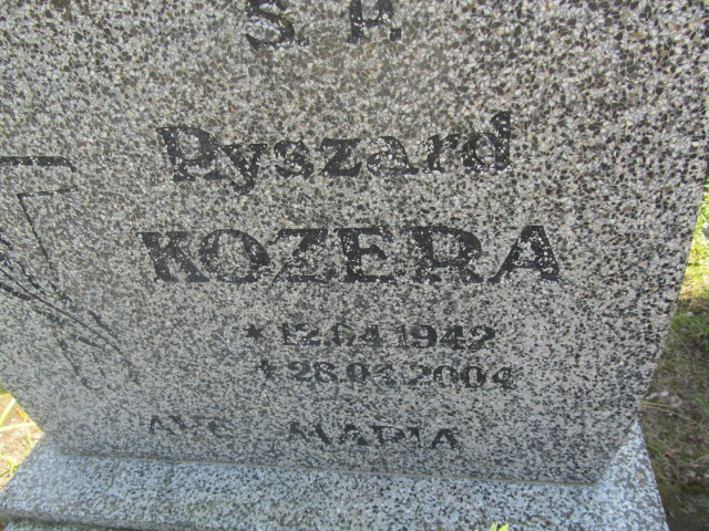 Ryszard Kozera 1942 Żagań - Grobonet - Wyszukiwarka osób pochowanych