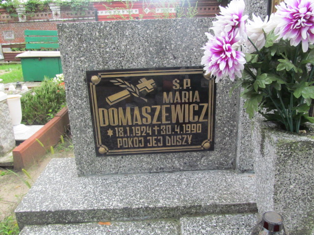 Maria Domaszewicz 1924 Żagań - Grobonet - Wyszukiwarka osób pochowanych