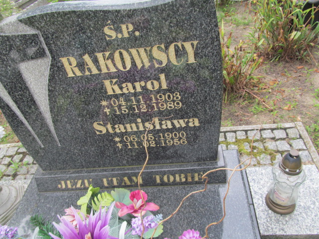 Karol Rakowski 1903 Żagań - Grobonet - Wyszukiwarka osób pochowanych