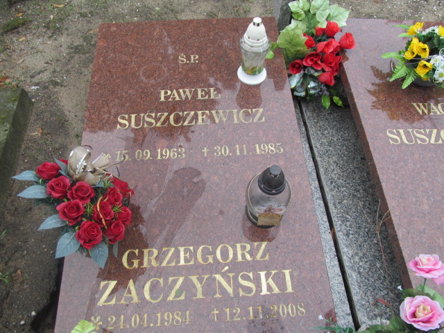 Grób Grzegorz Zaczyński 