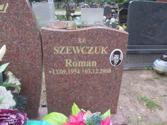 Roman Szewczuk 1954 Żagań - Grobonet - Wyszukiwarka osób pochowanych