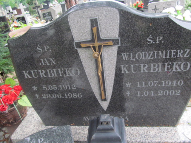 Włodzimierz Kurbieko 1940 Żagań - Grobonet - Wyszukiwarka osób pochowanych