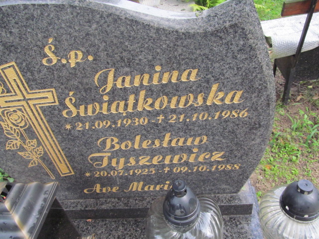 Janina Świątkowska 1930 Żagań - Grobonet - Wyszukiwarka osób pochowanych