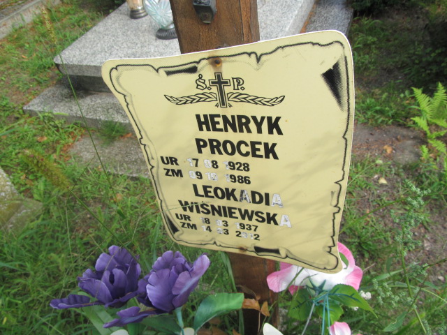 Henryk Procek 1928 Żagań - Grobonet - Wyszukiwarka osób pochowanych