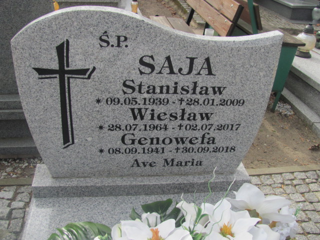 Stanisław Saja 1939 Żagań - Grobonet - Wyszukiwarka osób pochowanych