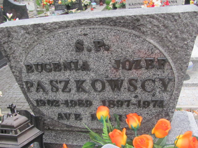 Eugenia Paszkowska 1902 Żagań - Grobonet - Wyszukiwarka osób pochowanych