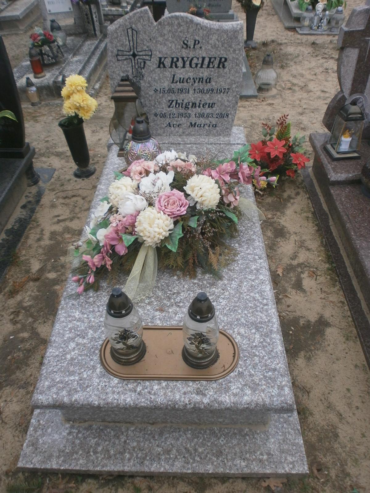 Zbigniew Krygier  1953 Żagań - Grobonet - Wyszukiwarka osób pochowanych