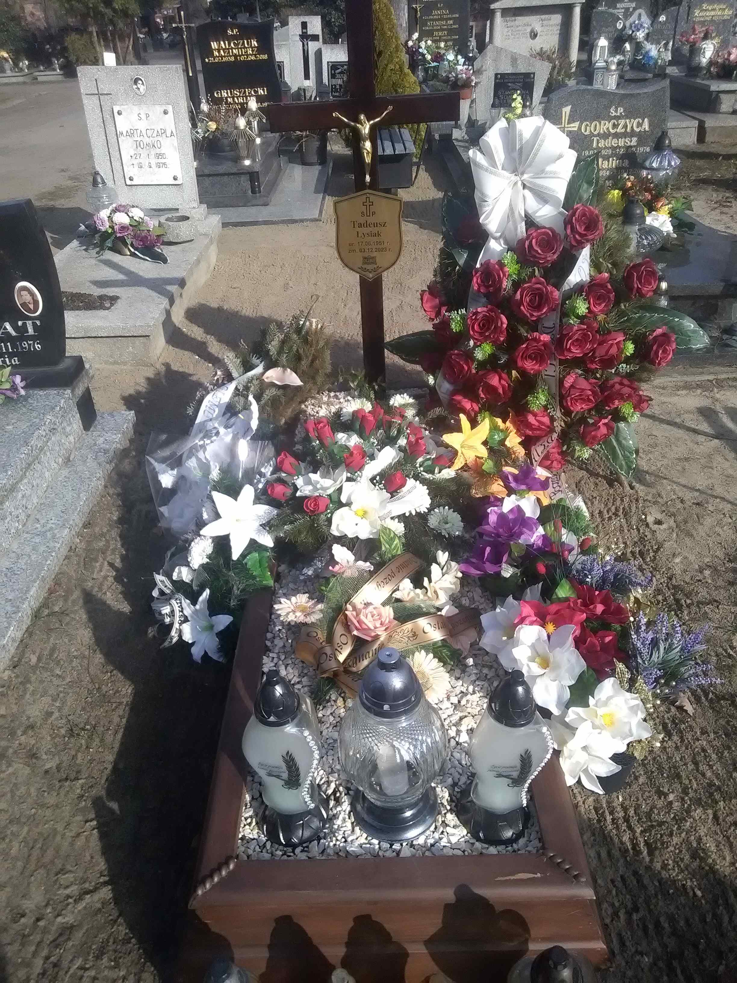 Tadeusz Łysiak 1951 Żagań - Grobonet - Wyszukiwarka osób pochowanych