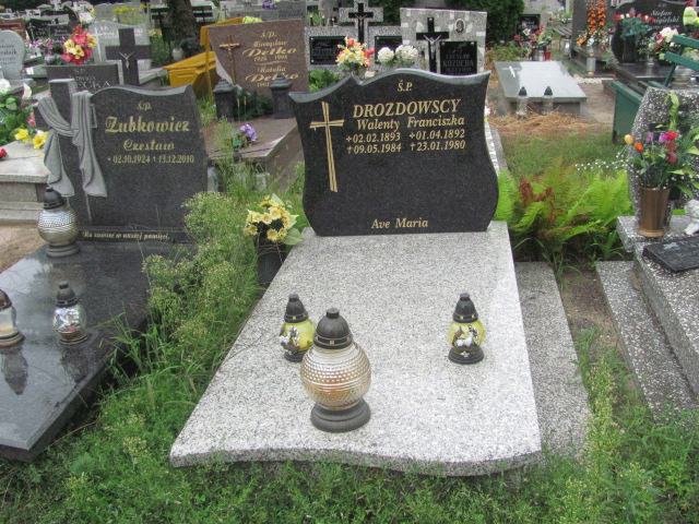 Grób Franciszka Drozdowska