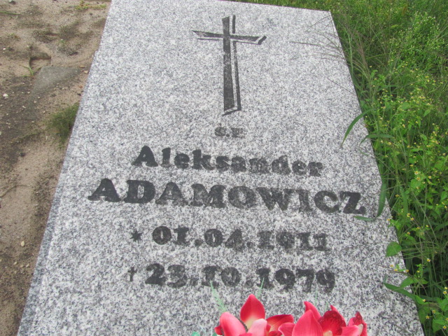 Aleksander Adamowicz 1911 Żagań - Grobonet - Wyszukiwarka osób pochowanych