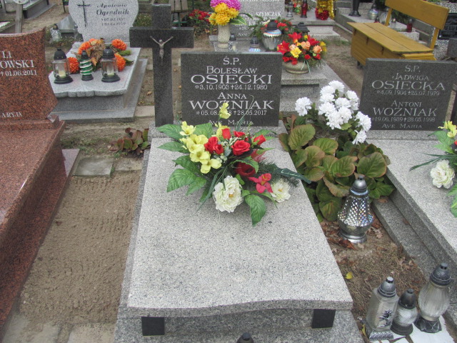 Bolesław Osiecki 1903 Żagań - Grobonet - Wyszukiwarka osób pochowanych