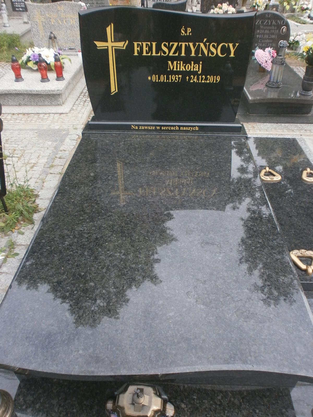 Mikołaj Felsztyński 1937 Żagań - Grobonet - Wyszukiwarka osób pochowanych