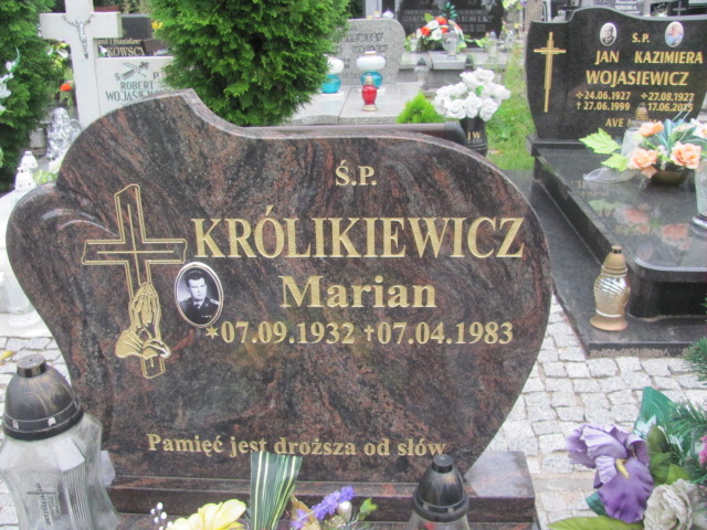 Grób Marian Królikiewicz