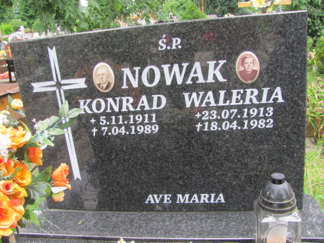 Grób Waleria Nowak