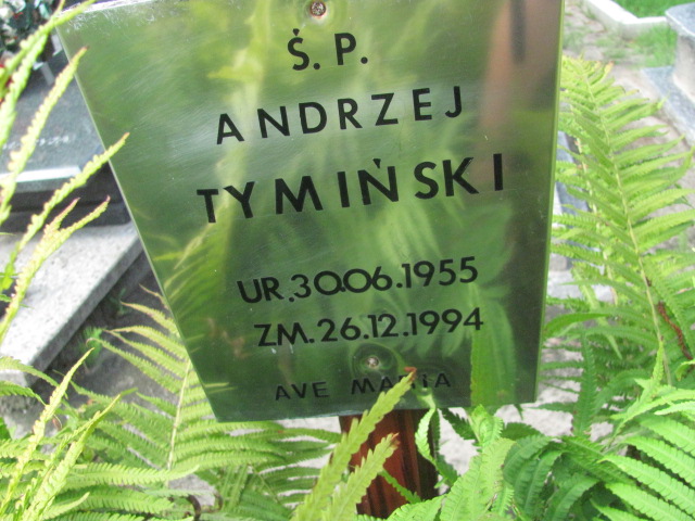 Andrzej Tymiński 1955 Żagań - Grobonet - Wyszukiwarka osób pochowanych
