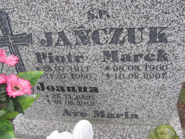 Piotr Jańczuk 1911 Żagań - Grobonet - Wyszukiwarka osób pochowanych
