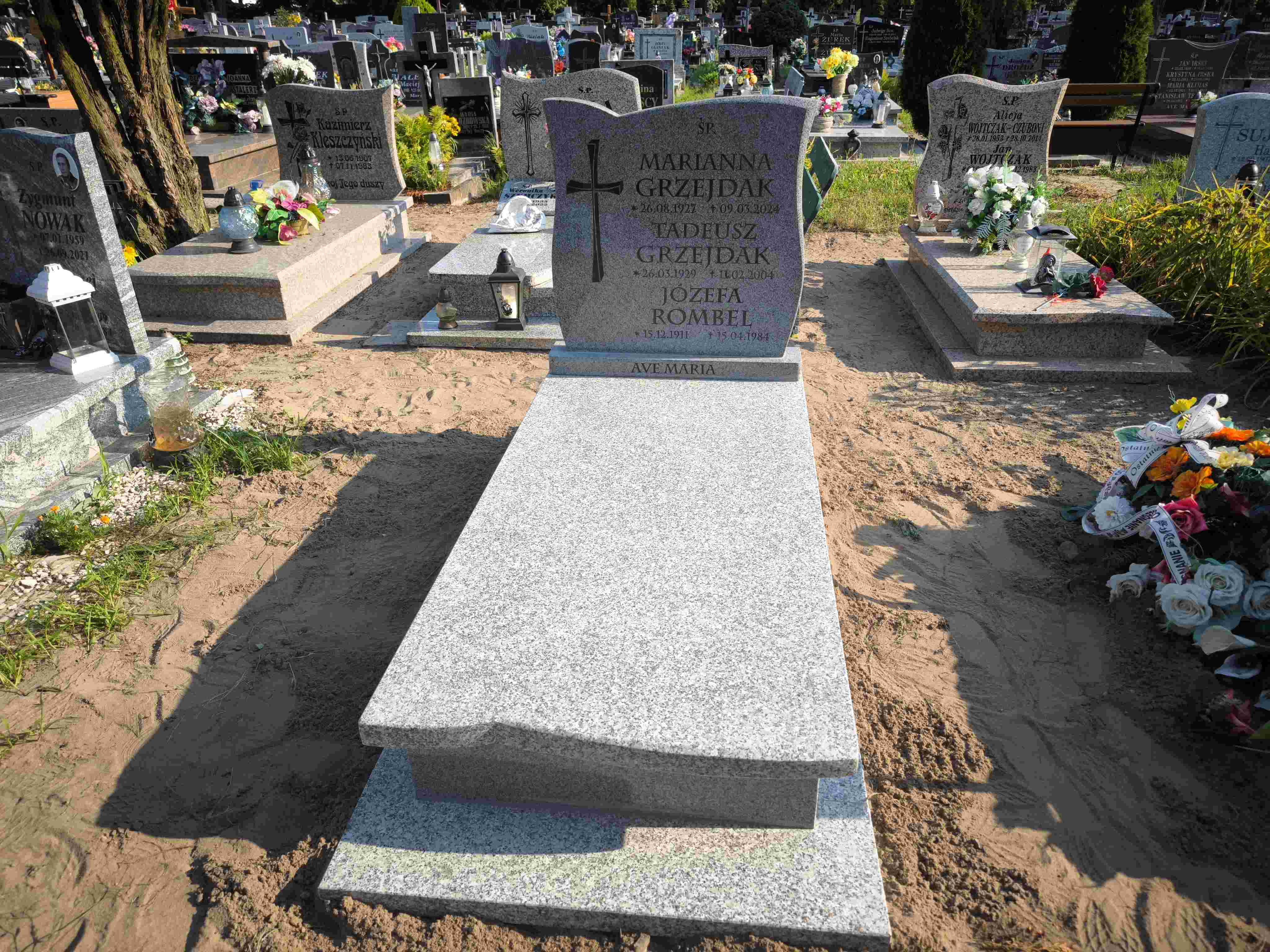 Grób Marianna Grzejdak