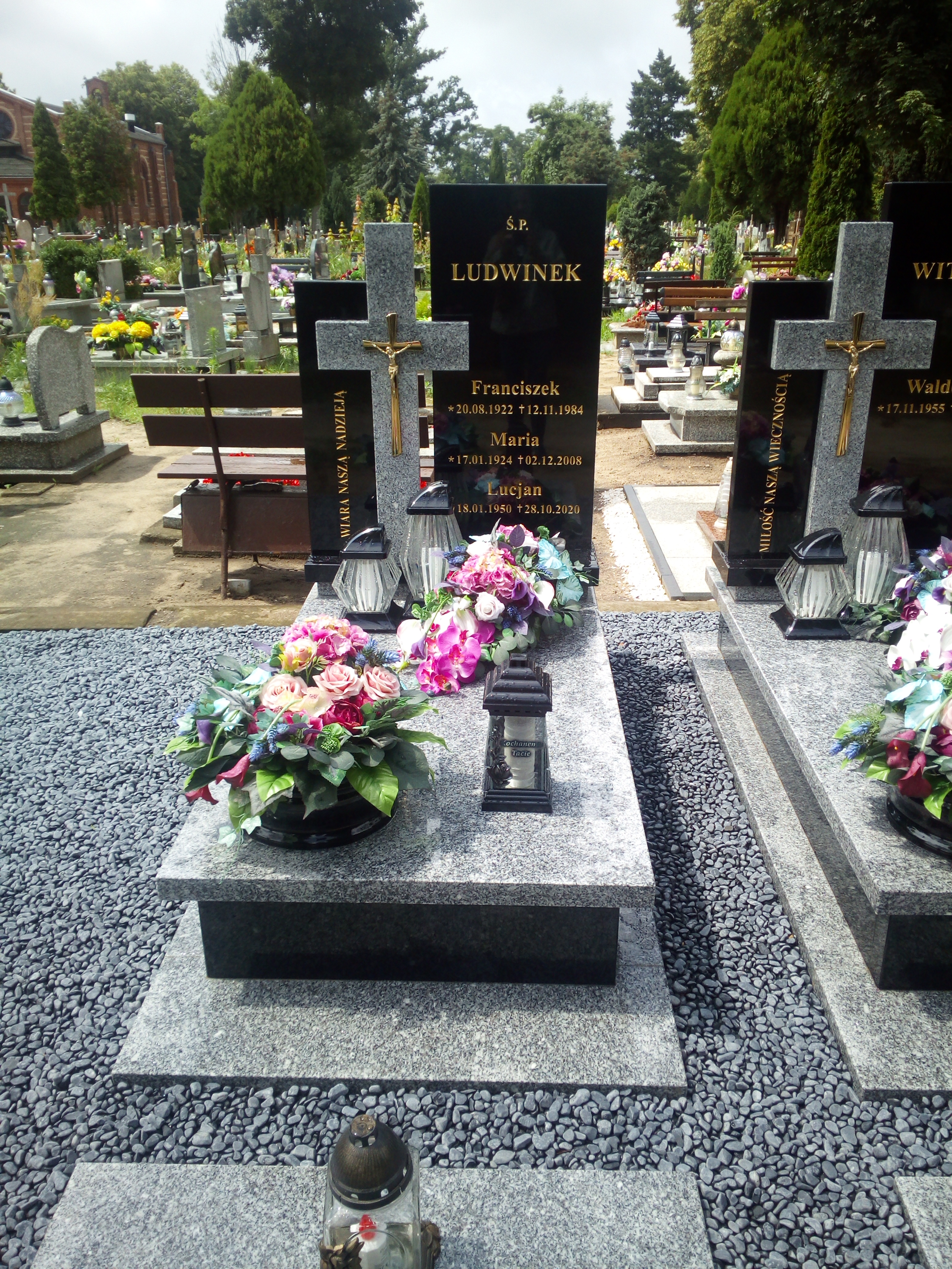 Lucjan Ludwinek 1950 Żagań - Grobonet - Wyszukiwarka osób pochowanych