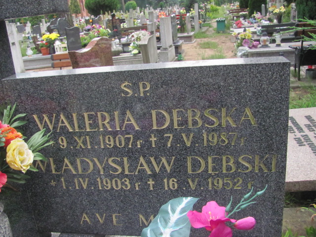 Władysław Dębski 1903 Żagań - Grobonet - Wyszukiwarka osób pochowanych