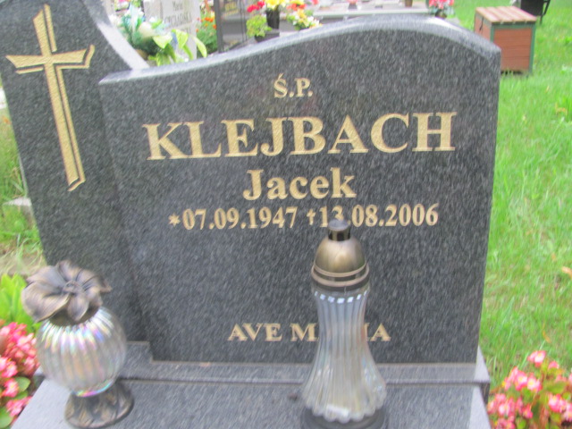Grób Jacek Klejbach