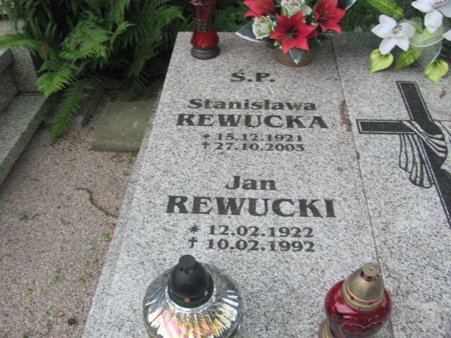 Stanisława Rewucka 1921 Żagań - Grobonet - Wyszukiwarka osób pochowanych