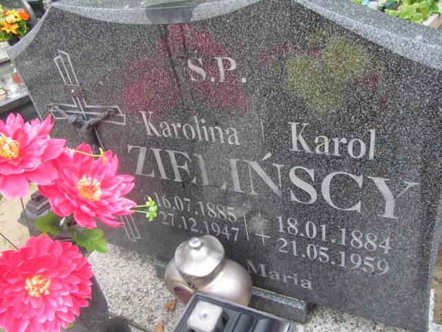 Karol Zieliński 1884 Żagań - Grobonet - Wyszukiwarka osób pochowanych