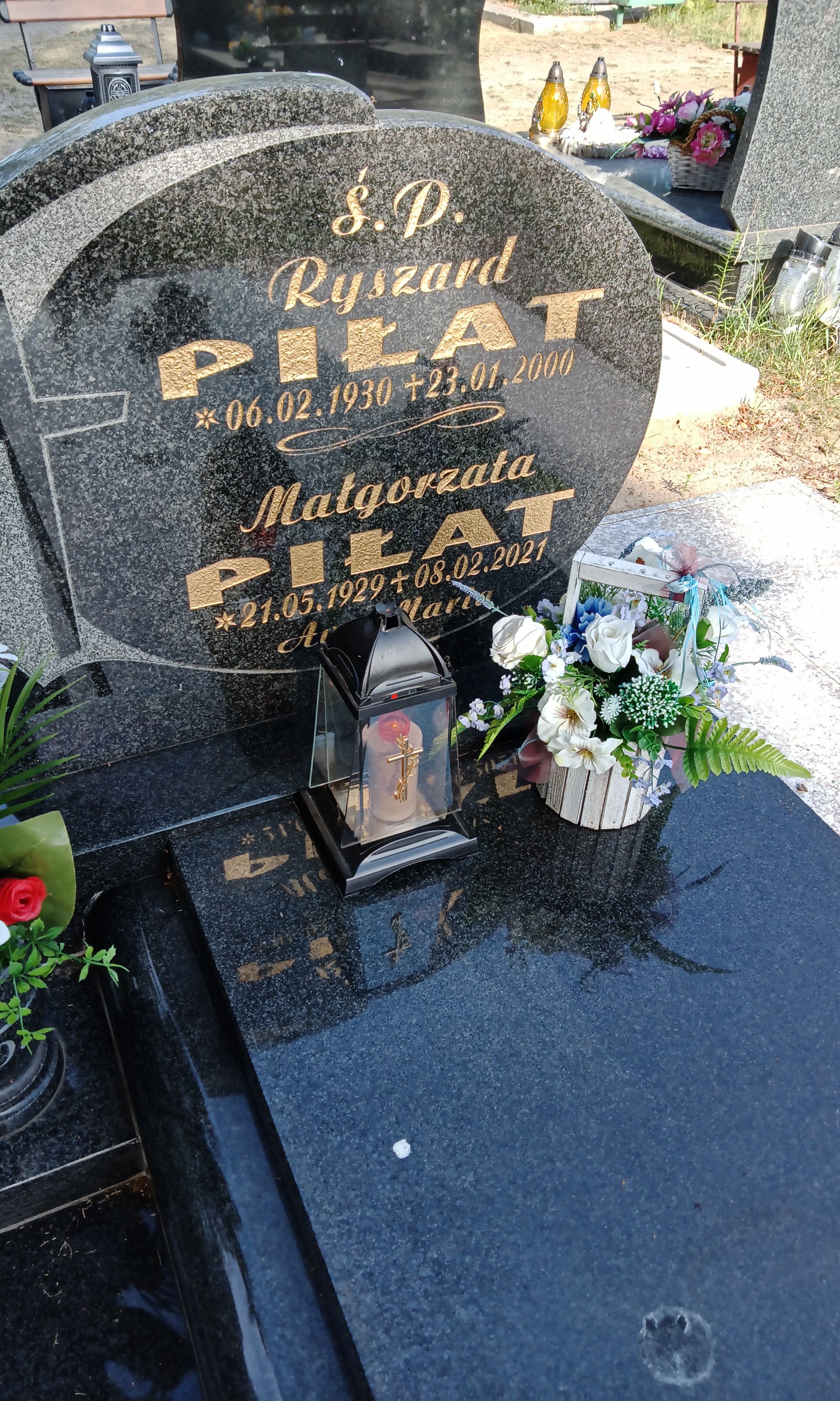 Grób Ryszard Piłat