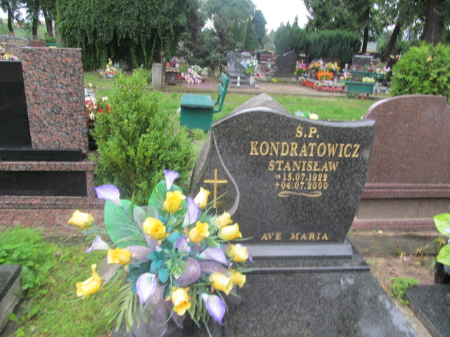 Danuta Kondratowicz (z eksh.) 1958 Żagań - Grobonet - Wyszukiwarka osób pochowanych