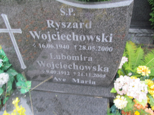 Lubomira Wojciechowska 1912 Żagań - Grobonet - Wyszukiwarka osób pochowanych