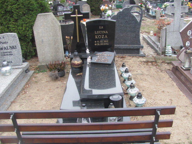 Lucyna Koza 1941 Żagań - Grobonet - Wyszukiwarka osób pochowanych