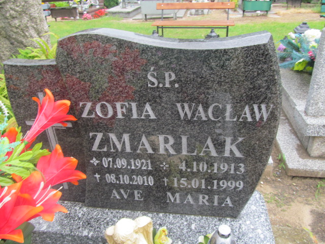 Grób Zofia Zmarlak