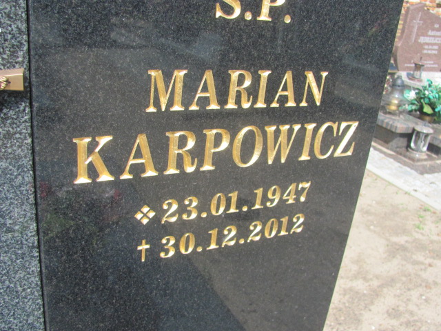 Jadwiga Karpowicz 1949 Żagań - Grobonet - Wyszukiwarka osób pochowanych