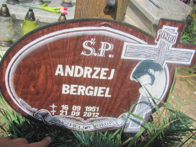 Andrzej Bergiel 1951 Żagań - Grobonet - Wyszukiwarka osób pochowanych