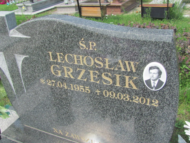Grób Lechosław Grzesik 